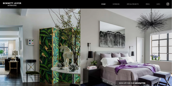 Bennett Leifer interior design decor website Best 50 Home Decor Websites to Follow - 24