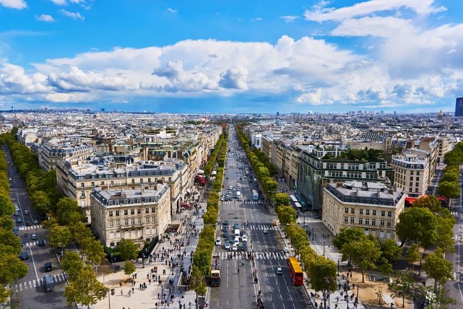 Champs-Elysées-in-France-675x450 8 Best Travel Destinations in June