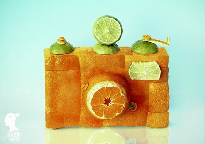 Dan Cretu art Top 10 Best Food Artists in the World - 24 best food artists