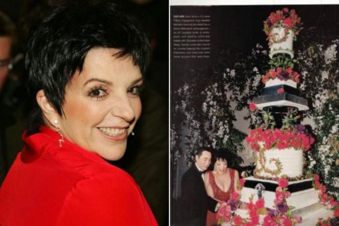 David Gest and Liza Minnelli’s Towering wedding Cake Top 10 Most Expensive Wedding Cakes Ever Made - 5