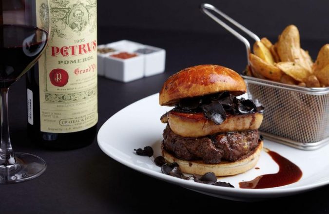 Fleur Burger expensive dishes 10 Most Luxury Dishes Only for Billionaires - 5