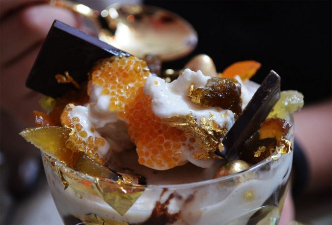 Golden Opulence Sundae expensive dishes 10 Most Luxury Dishes Only for Billionaires - 8
