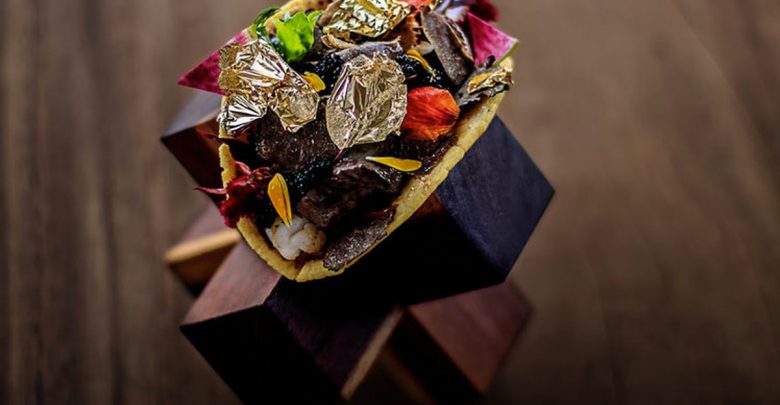 10 Most Luxury Dishes Only for Billionaires 1 Grand Velas Los Cabos taco 10 Most Luxury Dishes Only for Billionaires - Luxurious restaurants 1