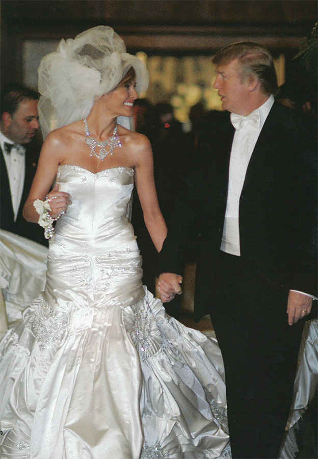 Melanie and Donald Trump Wedding 2 Top 10 Most Expensive Wedding Cakes Ever Made - 13