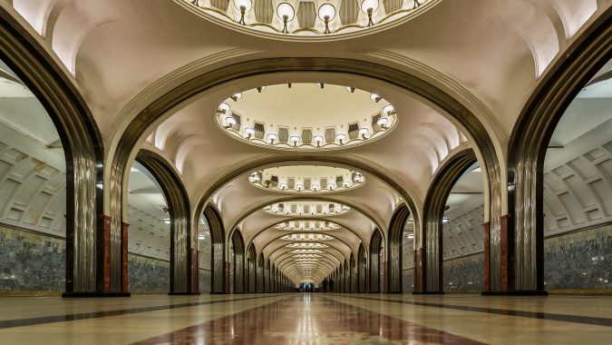 8 Best Travel Destinations in June 34 Novoslobodskaya metro station in Moscow Russia 2 8 Best Travel Destinations in June - 34