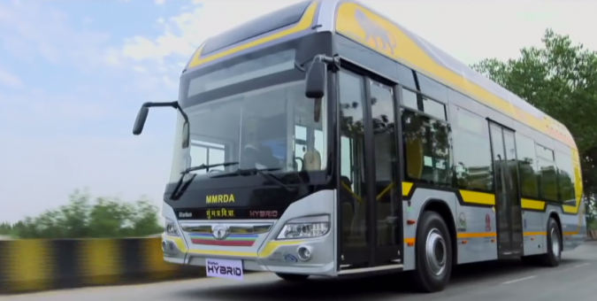 Tata Fuel Cell Bus Saving Nature: Best 10 Eco-Friendly Transport Types - 10 Eco-Friendly Transport