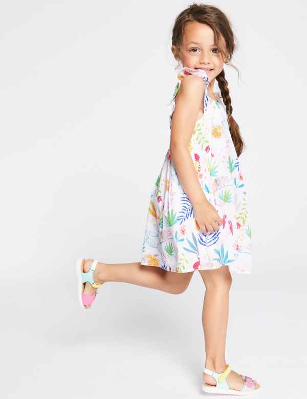 children outfit printed dress Children's Fashion: Trends for Girls and Boys - 11