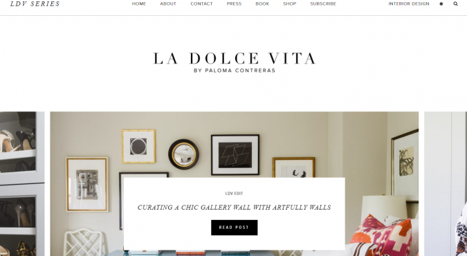 la dolce vita interior design Best 50 Interior Design Websites and Blogs to Follow - 14 interior design websites