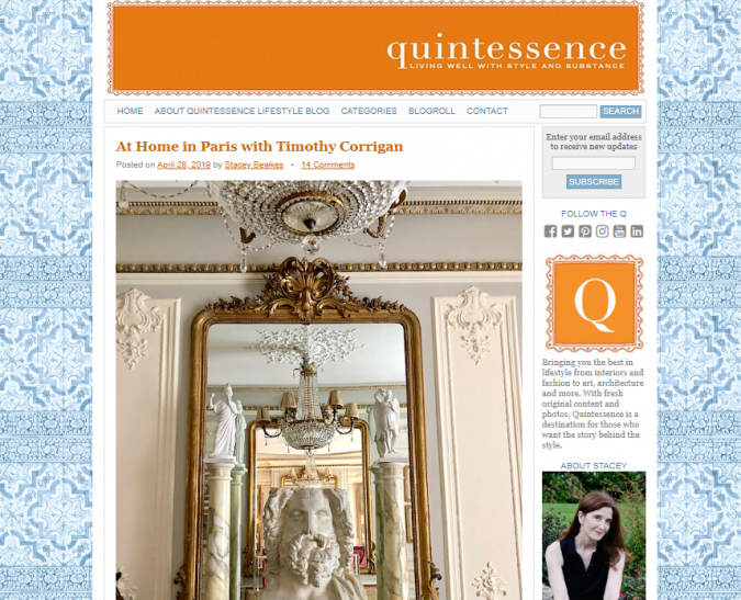 quintessence-website-interior-design-675x547 Best 50 Interior Design Websites and Blogs to Follow in 2022