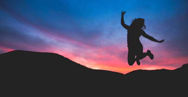 woman jumping joy How to End Addiction on Your Own Terms - addiction 20