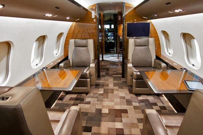 Bombardier Global 15 Most Luxurious Helicopters and Private Jets Owned by Celebrities! - 13