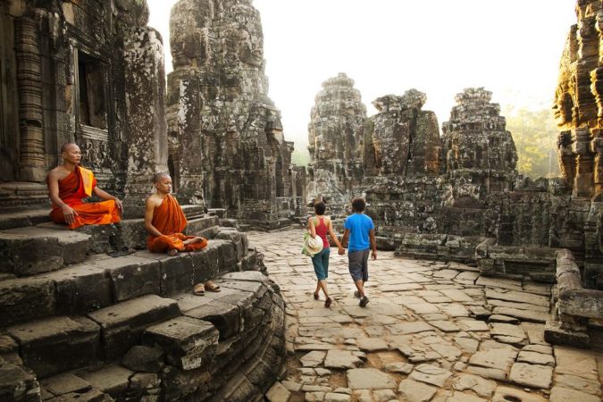 Cambodia Buddhist temple Top 10 Most Luxurious Cruises for Couples - 20