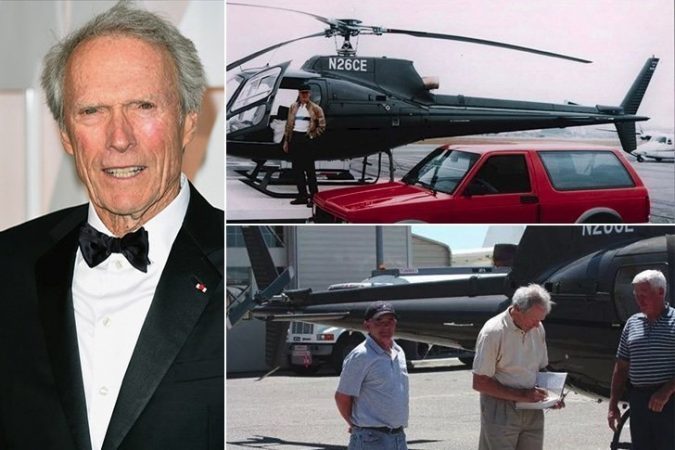 Clint-Eastwood-Jet-675x450 15 Most Luxurious Helicopters and Private Jets Owned by Celebrities!