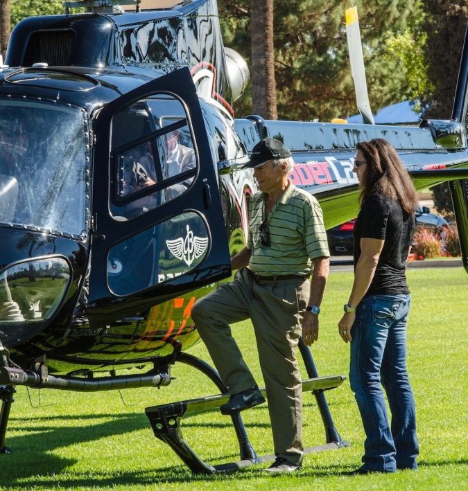 15 Most Luxurious Helicopters and Private Jets Owned by Celebrities! 39 ClintEastwood 15 Most Luxurious Helicopters and Private Jets Owned by Celebrities! - 39