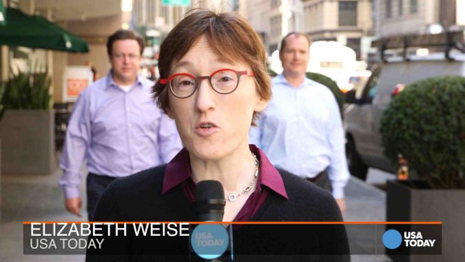 Elizabeth Weise. Top 10 Best Technology Journalists‎ in the World - 8