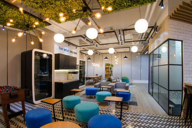 Flexible workspace 2 Top 5 Ways to Design a Flexible Office - 1