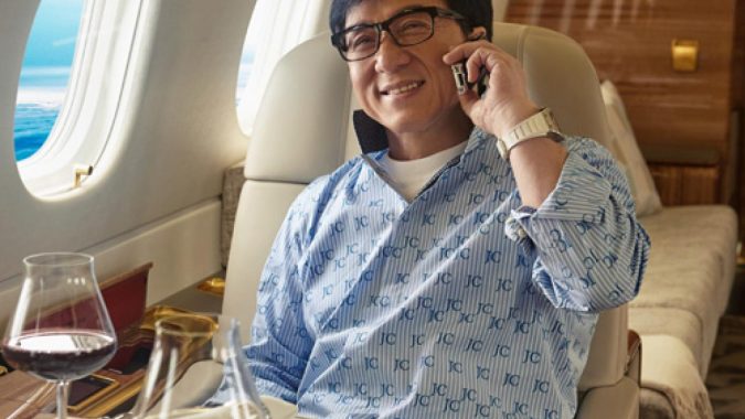 Jackie Chan private jet 4 15 Most Luxurious Helicopters and Private Jets Owned by Celebrities! - 26