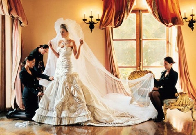 Melania-Knauss-Wedding-Gown-675x464 Top 10 Most Expensive Wedding Dress Designers in 2022