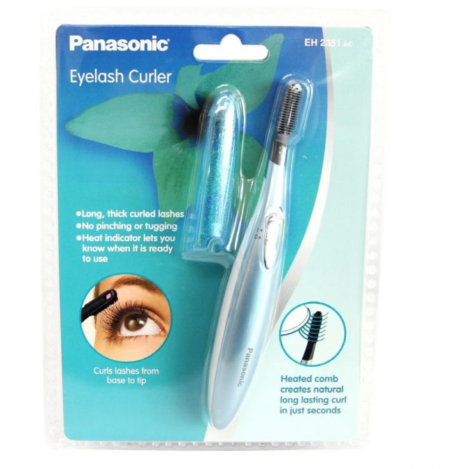 Panasonic EH2351AC Heated Eyelash Curler Top 10 Best Eyelash Products Worth Trying - 16
