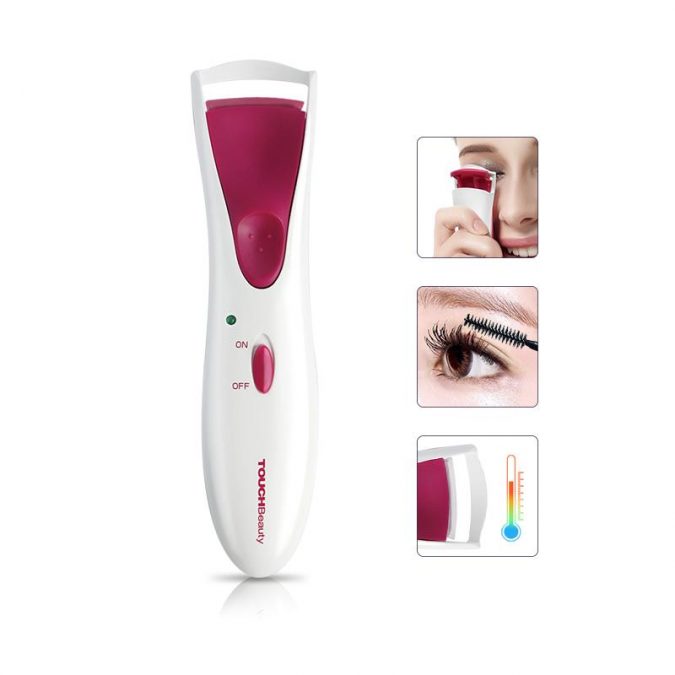 TOUCHBeauty Heated Eyelash Curler Top 10 Best Eyelash Products Worth Trying - 11