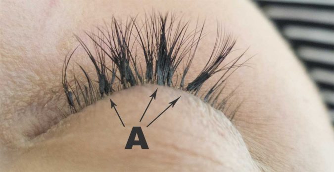 Top 20 Newest Eyelashes Beauty Trends 33 clumpy eyelash extensions Top 20 Newest Eyelashes Beauty Trends - 33