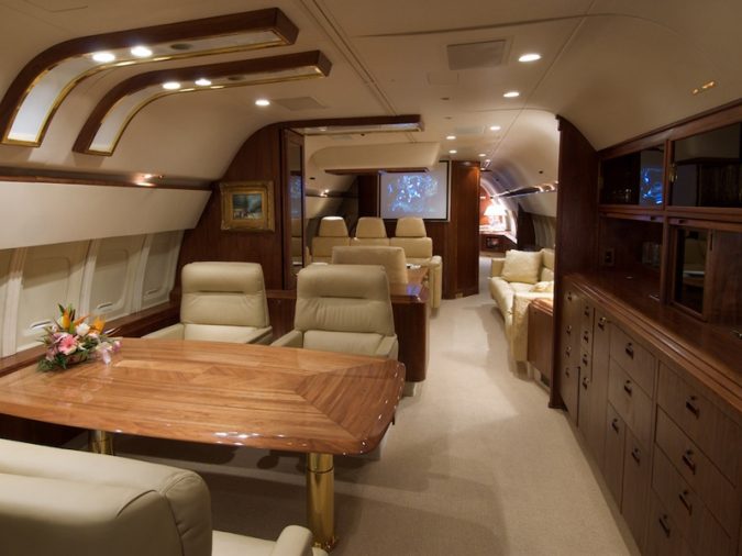 donald trump jet 15 Most Luxurious Helicopters and Private Jets Owned by Celebrities! - 9