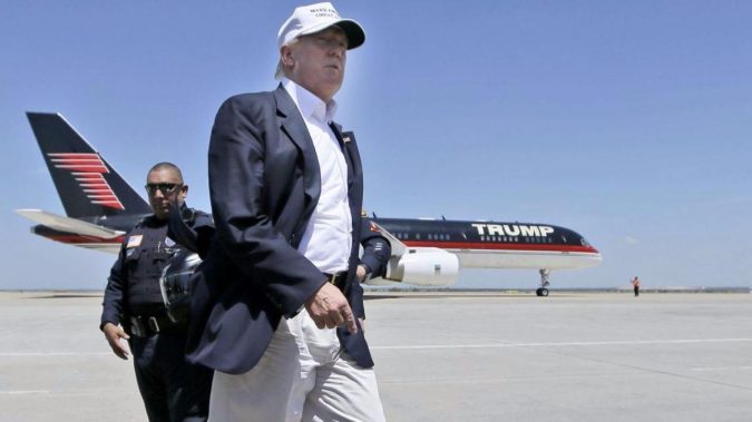 donald trump plane 15 Most Luxurious Helicopters and Private Jets Owned by Celebrities! - 6
