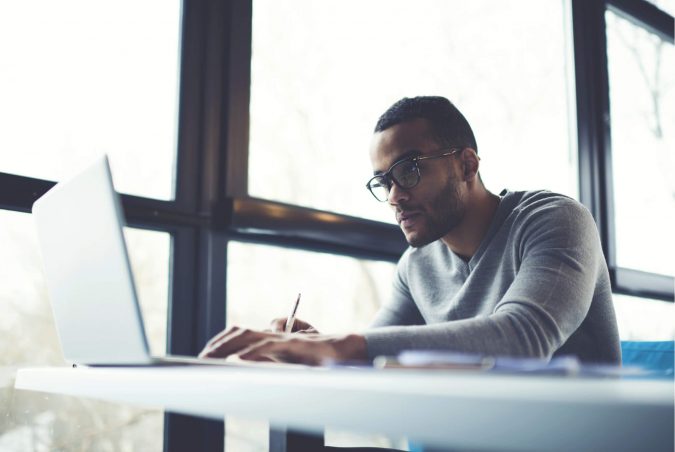 How to Pass Microsoft 70-411 Exam on Your First Trial with PrepAway Online Platform? 6 laptop man working How to Pass Microsoft 70-411 Exam on Your First Trial with PrepAway Online Platform? - 6
