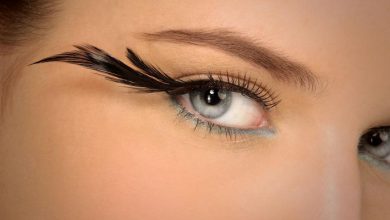 makeup eyelashes with side feathers Top 20 Newest Eyelashes Beauty Trends - 40