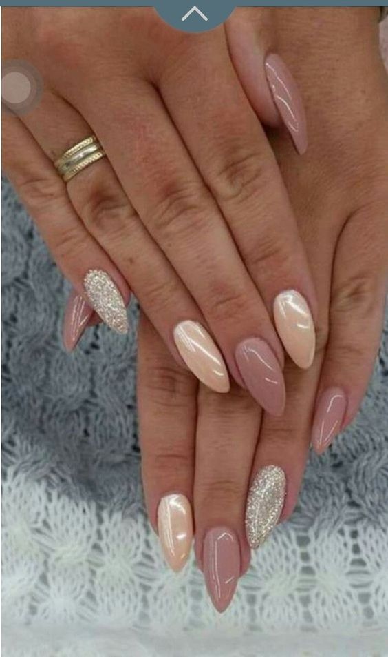 nude nails +60 Hottest Nail Design Ideas for Your Graduation - 9