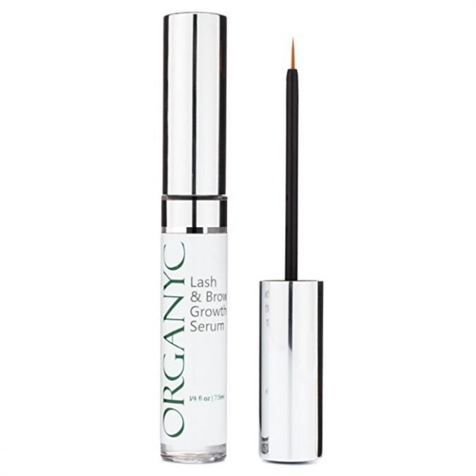 organyc eyelash eyebrow growth serum Top 10 Best Eyelash Products Worth Trying - 7