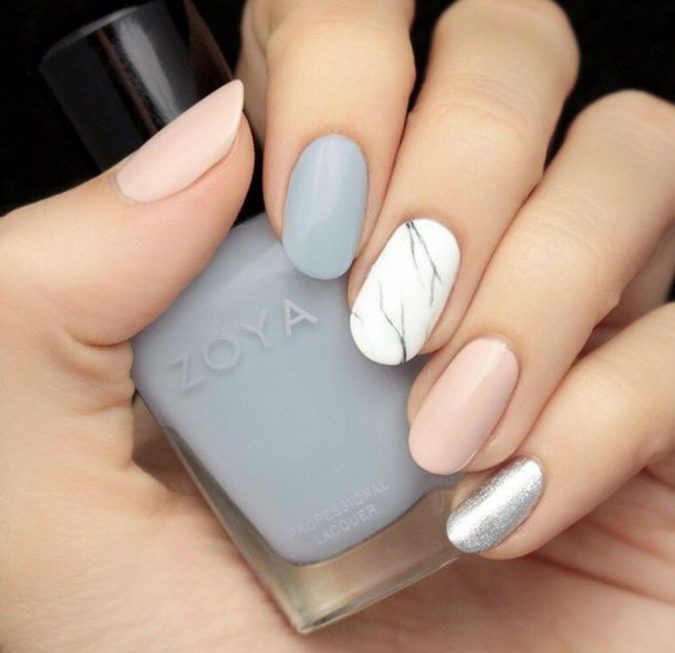 +60 Hottest Nail Design Ideas for Your Graduation 26 pastel nails +60 Hottest Nail Design Ideas for Your Graduation - 26