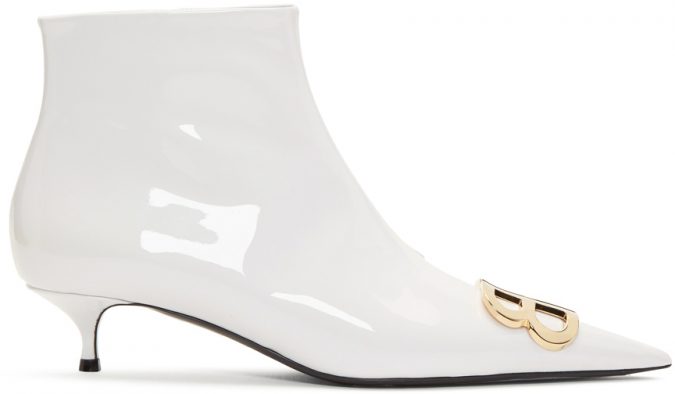 Best 20 Balenciaga Shoes Outfit Ideas for Women 60 white varnished boots Best 20 Balenciaga Shoes Outfit Ideas for Women - 60