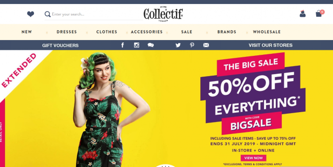 Top 60 Trendy Women Fashion Blogs to Follow 44 Collectif blog screenshot Top 60 Trendy Women Fashion Blogs to Follow - 44