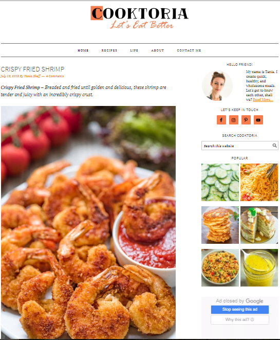 Best 50 Healthy Food Blogs and Websites to Follow 43 Cooktoria Best 50 Healthy Food Blogs and Websites to Follow - 43