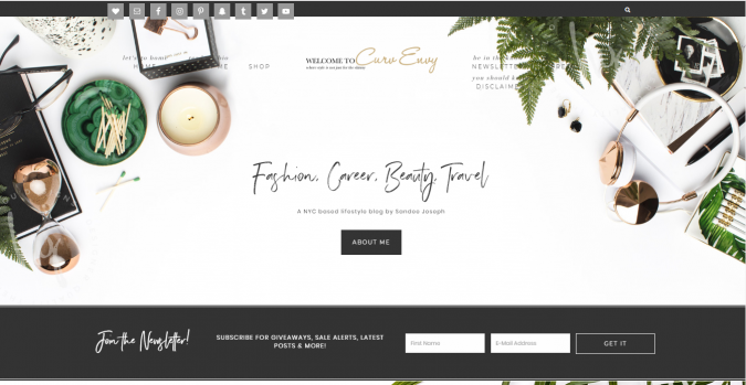 Top 60 Trendy Women Fashion Blogs to Follow 59 Curvenvy blog screenshot Top 60 Trendy Women Fashion Blogs to Follow - 59