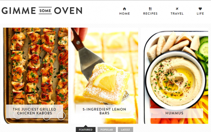 Best 50 Healthy Food Blogs and Websites to Follow 25 Gimme some oven Best 50 Healthy Food Blogs and Websites to Follow - 25