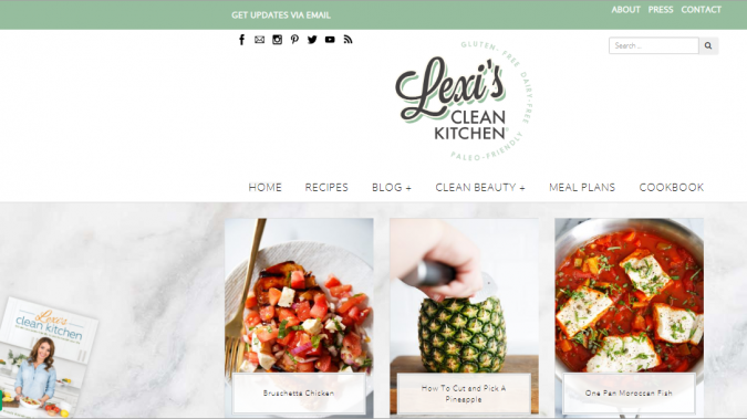 Lexis Clean Kitchen Best 50 Healthy Food Blogs and Websites to Follow - 9