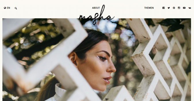 Top 60 Trendy Women Fashion Blogs to Follow 45 Masha blog screenshot Top 60 Trendy Women Fashion Blogs to Follow - 45