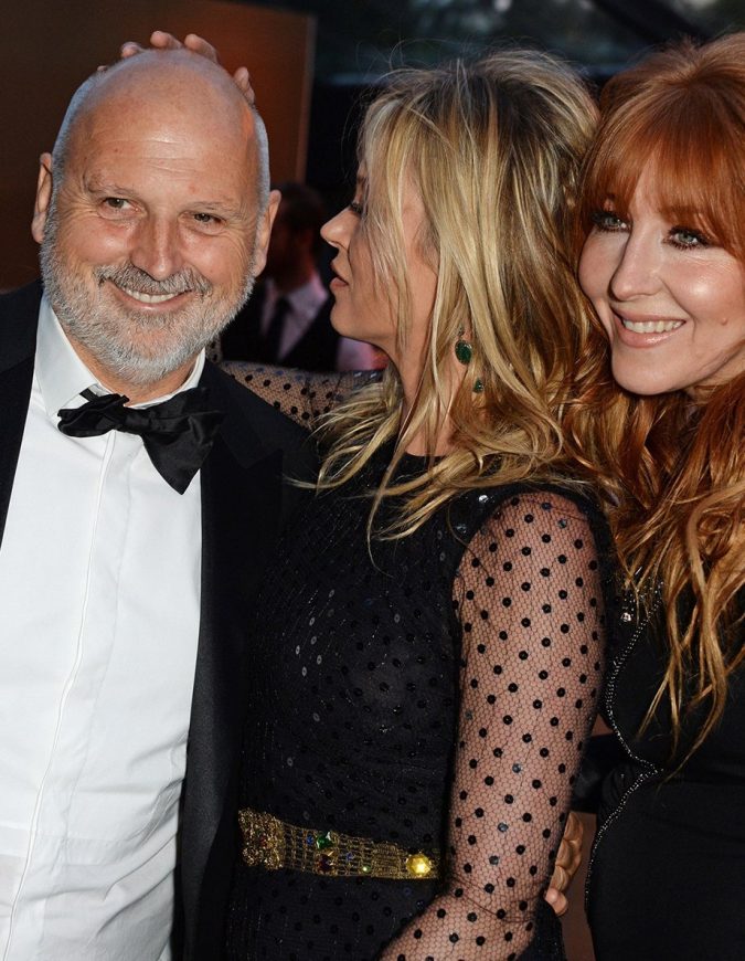 McKnight with Kate Moss and Charlotte Tilbury Top 10 Best Celebrity Hair Stylists - 45