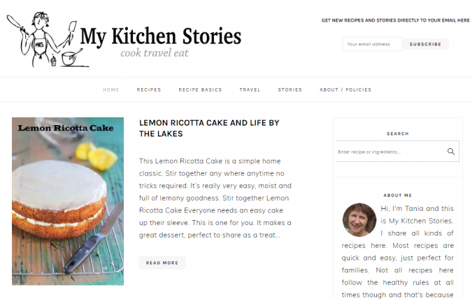 Best 50 Healthy Food Blogs and Websites to Follow 22 My Kitchen Stories Best 50 Healthy Food Blogs and Websites to Follow - 22