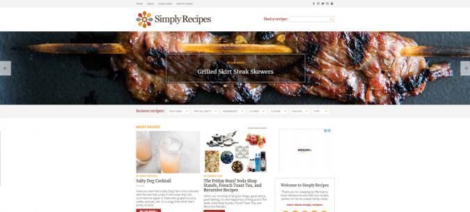 Best 50 Healthy Food Blogs and Websites to Follow 30 Simply Recipes Best 50 Healthy Food Blogs and Websites to Follow - 30