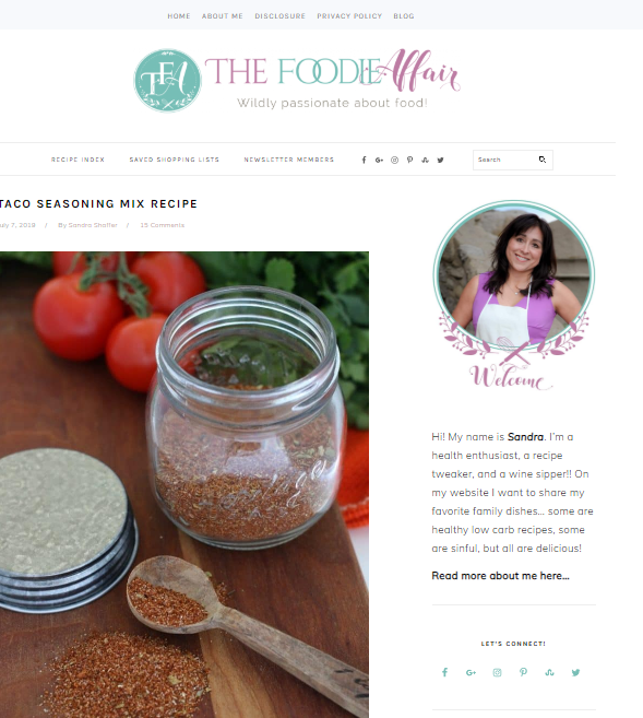 The-Foodie-Affair Best 50 Healthy Food Blogs and Websites to Follow in 2022