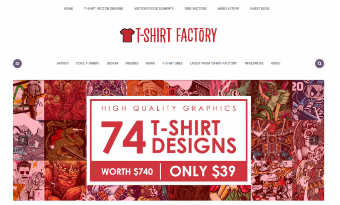 Top 60 Trendy Women Fashion Blogs to Follow 55 Tshirt Factory blog screenshot Top 60 Trendy Women Fashion Blogs to Follow - 55