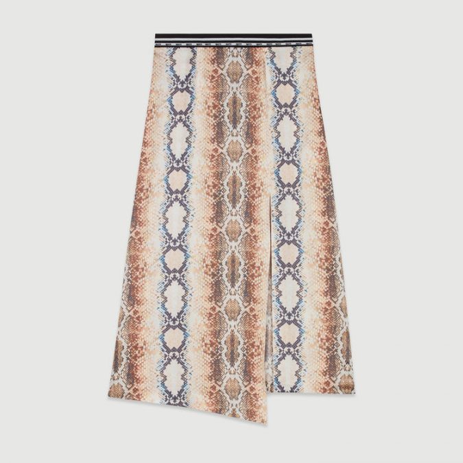 animal printed skirt 10 Wardrobe Essentials Inspired by Summer Fashion Trends - 27