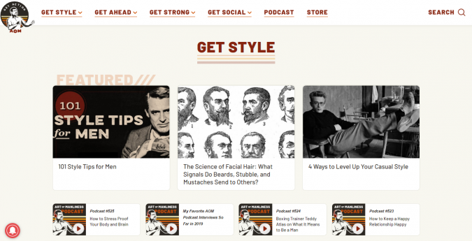 Top 60 Trendy Men Fashion Websites to Follow 22 art of manliness style website Top 60 Trendy Men Fashion Websites to Follow - 22