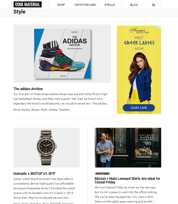Top 60 Trendy Men Fashion Websites to Follow 31 cool material style website 1 Top 60 Trendy Men Fashion Websites to Follow - 31