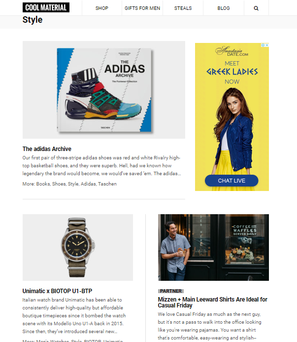 cool-material-style-website-1 Top 60 Trendy Men Fashion Websites to Follow in 2020