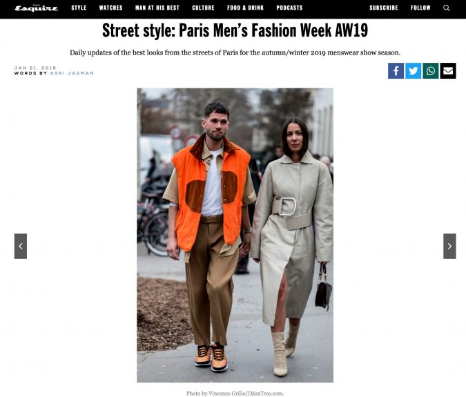 esquire magazine website street style Top 60 Trendy Men Fashion Websites to Follow - 26