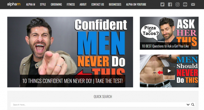 Top 60 Trendy Men Fashion Websites to Follow 8 fashion style alpha m Top 60 Trendy Men Fashion Websites to Follow - 8